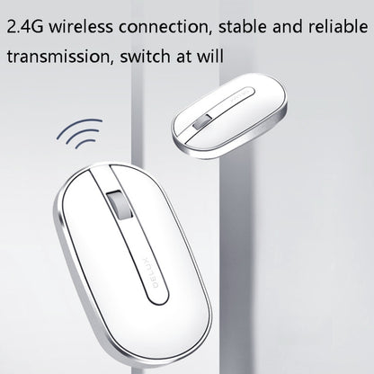 DELUX M326 4 Keys Wireless Silent Mouse Portable Laptop Mouse