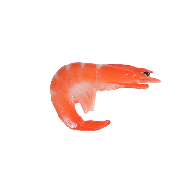 3 PCS Simulation Shrimp Camera Props Children Play House Toys, Big Red Shrimp, Big Green Shrimp, Big Grilled Shrimp