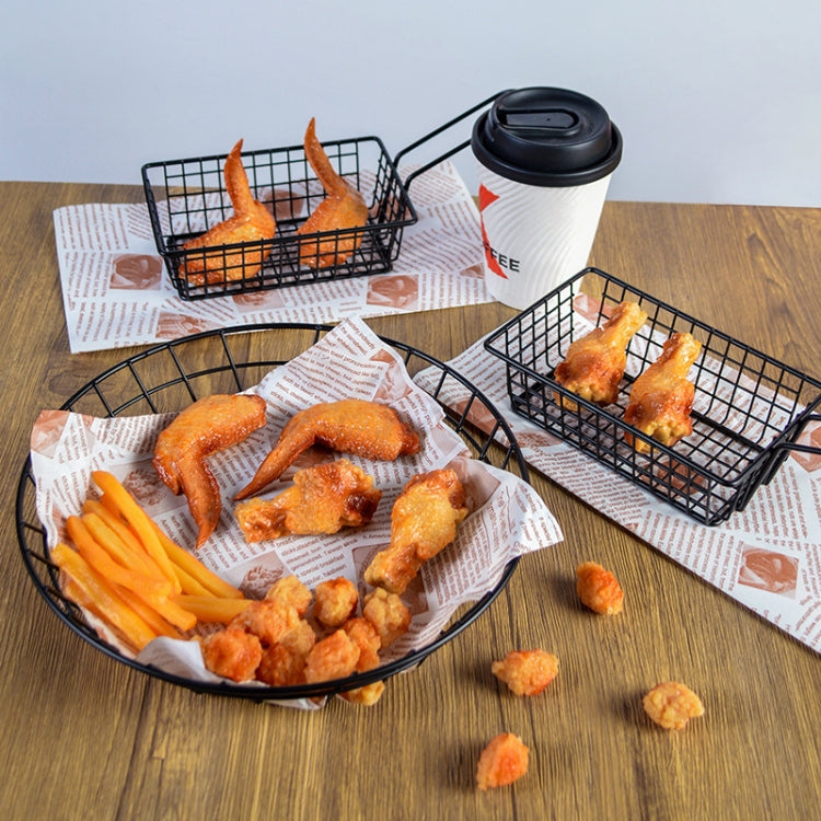 Simulation Food Model Toy Shooting Props, 3 PCS Chicken Leg Model, 3 PCS Chicken Wings Model, 3 PCS Chicken Leg Keychain, 3 PCS Chicken Wings Keychain, 10 PCS Chicken Rice Flower Model, 20 PCS French Fries Model