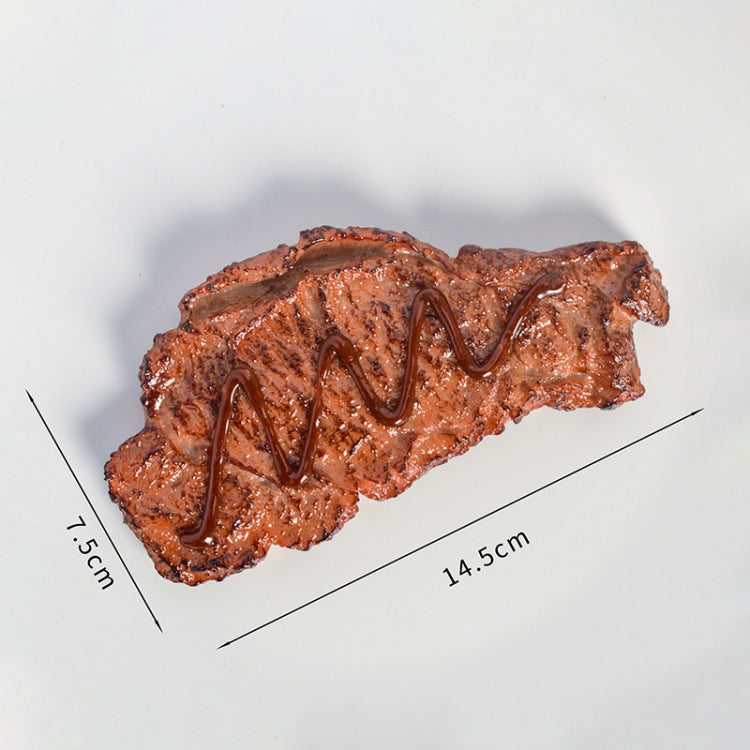 Simulation Food Model Photo Photography Props, 1 PC Brushed Steak, 1 PC Fragrant Steak, 1 PC Linger Steak, 2 PCS Chicken Wings, 3 PCS Poached Egg, 3 PCS Hot Dog, 3 PCS Squid, 3 PCS Pork Mouth, 4 PCS Broccoli, 4 PCS Mushroom, 4 PCS Corn, 10 PCS Kelp    ...