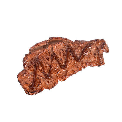 Simulation Food Model Photo Photography Props, 1 PC Brushed Steak, 1 PC Fragrant Steak, 1 PC Linger Steak, 2 PCS Chicken Wings, 3 PCS Poached Egg, 3 PCS Hot Dog, 3 PCS Squid, 3 PCS Pork Mouth, 4 PCS Broccoli, 4 PCS Mushroom, 4 PCS Corn, 10 PCS Kelp    ...