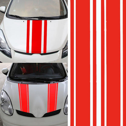 Car Hood Stickers Modified Racing Striped Ethylene Body Sticker