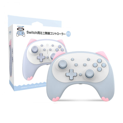 IINE Voice Wake-Up Bluetooth Handle Wireless Cat Shape Handle For Nintendo Switch, Blue, Orange Pink, Black White
