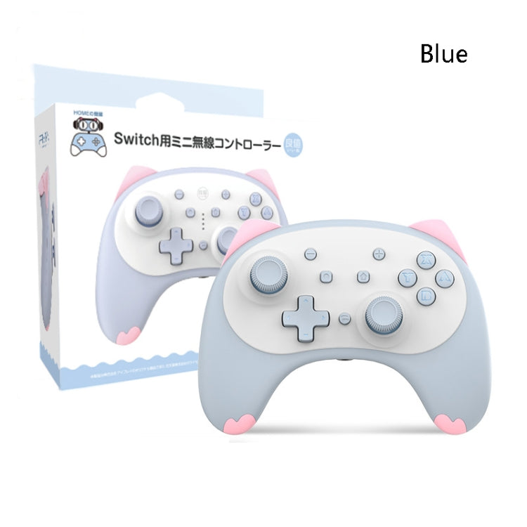 IINE Voice Wake-Up Bluetooth Handle Wireless Cat Shape Handle For Nintendo Switch, Blue, Orange Pink, Black White