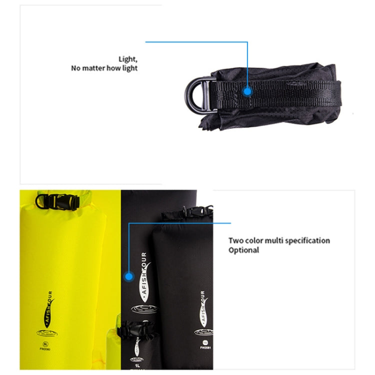 AFISHTOUR Outdoor Bunch Storage Bag Multi-Function Light Thin Waterproof Storage Bag, 5L, 10L, 20L, 35L