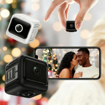 Mini Wireless Battery-Powered Camera, W11 White, W11 Black