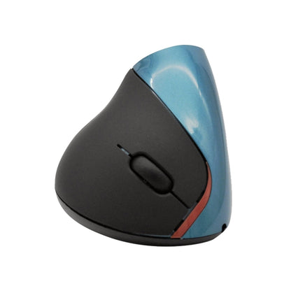 HH-111 5 Keys Wireless Vertical Charging Mouse Ergonomics Wrist Protective Mouse, Purple, Blue, Black, Iron Gray