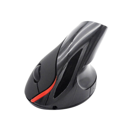 HH-111 5 Keys Wireless Vertical Charging Mouse Ergonomics Wrist Protective Mouse, Purple, Blue, Black, Iron Gray
