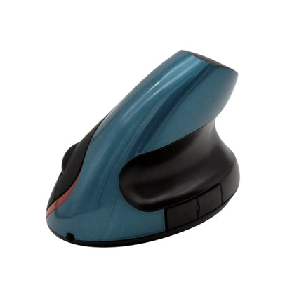 HH-111 5 Keys Wireless Vertical Charging Mouse Ergonomics Wrist Protective Mouse, Purple, Blue, Black, Iron Gray