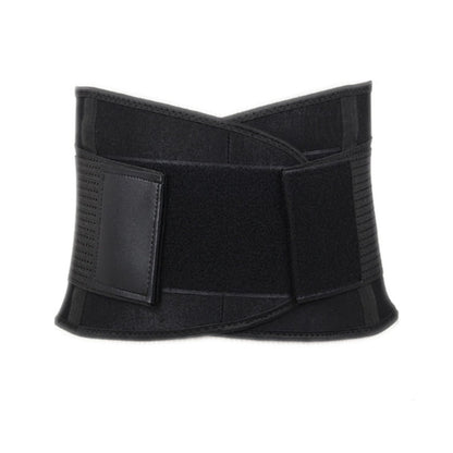 Webbing Breathable Waist Belt Squat Weightlifting Fitness Steel Plate Back Support Belt, S, M, L, XL