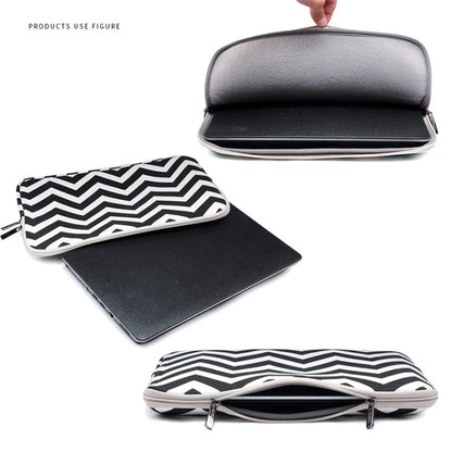 LiSEN LS-525 Wavy Pattern Notebook Liner Bag, 10 inches, 11.6 inches, 12 inches, 13 inches, 14 inches, 15 inches