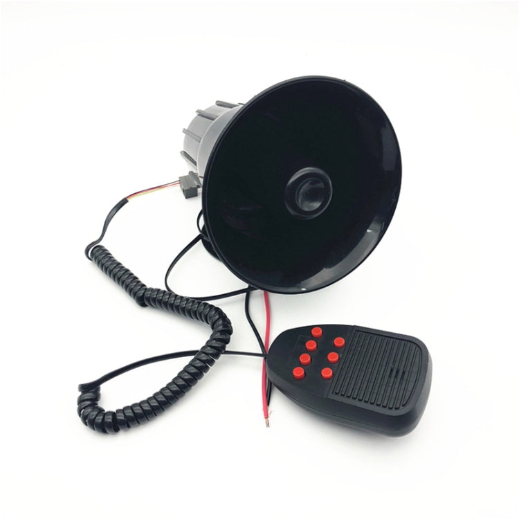 Car Speaker 7 Voice Circle 12V Motorcycle Speaker Alert Speaker, 7 Voice