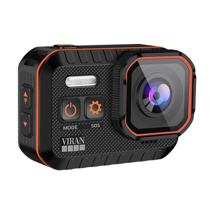 SC002-12 4K Outdoor Sports Camera WiFi Diving Waterproof Mini Camera, Black