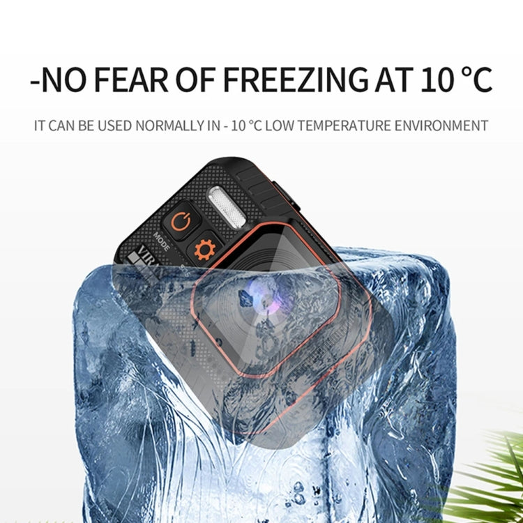 SC002-12 4K Outdoor Sports Camera WiFi Diving Waterproof Mini Camera, Black