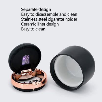 Car Ashtray Mini With Lamp And Cover Car Ashtray