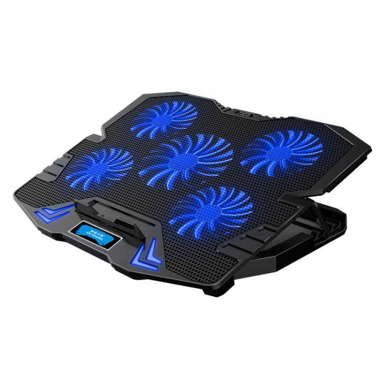 ICE COOREL K5 Laptop Radiator Computer Cooling Bracket, Standard Version (Black Blue), Touch Version (Black Red), Touch Version (Black Blue)