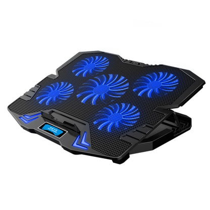 ICE COOREL K5 Laptop Radiator Computer Cooling Bracket, Standard Version (Black Blue), Touch Version (Black Red), Touch Version (Black Blue)