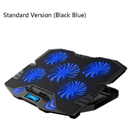 ICE COOREL K5 Laptop Radiator Computer Cooling Bracket, Standard Version (Black Blue), Touch Version (Black Red), Touch Version (Black Blue)