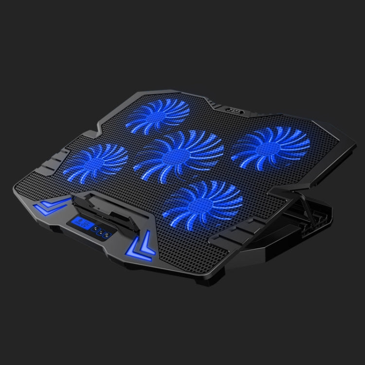 ICE COOREL K5 Laptop Radiator Computer Cooling Bracket, Standard Version (Black Blue), Touch Version (Black Red), Touch Version (Black Blue)