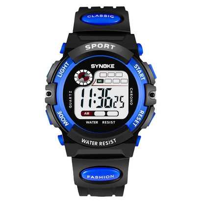 SYNOKE 99269 Children Sports Waterproof Digital Watch, Large (Blue), Large (Yellow), Large (Red), Large (Gray), Large (Orange), Small (Blue), Small (Yellow), Small (Red), Small (Pink), Small (Orange)