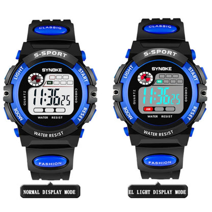 SYNOKE 99269 Children Sports Waterproof Digital Watch, Large (Blue), Large (Yellow), Large (Red), Large (Gray), Large (Orange), Small (Blue), Small (Yellow), Small (Red), Small (Pink), Small (Orange)