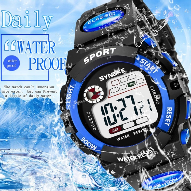 SYNOKE 99269 Children Sports Waterproof Digital Watch, Large (Blue), Large (Yellow), Large (Red), Large (Gray), Large (Orange), Small (Blue), Small (Yellow), Small (Red), Small (Pink), Small (Orange)