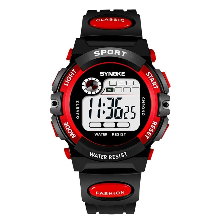 SYNOKE 99269 Children Sports Waterproof Digital Watch, Large (Blue), Large (Yellow), Large (Red), Large (Gray), Large (Orange), Small (Blue), Small (Yellow), Small (Red), Small (Pink), Small (Orange)