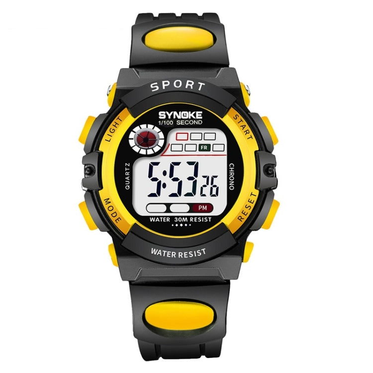 SYNOKE 99269 Children Sports Waterproof Digital Watch, Large (Blue), Large (Yellow), Large (Red), Large (Gray), Large (Orange), Small (Blue), Small (Yellow), Small (Red), Small (Pink), Small (Orange)