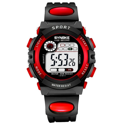 SYNOKE 99269 Children Sports Waterproof Digital Watch, Large (Blue), Large (Yellow), Large (Red), Large (Gray), Large (Orange), Small (Blue), Small (Yellow), Small (Red), Small (Pink), Small (Orange)