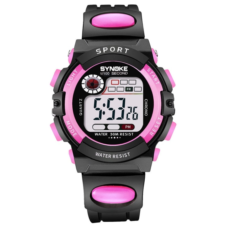 SYNOKE 99269 Children Sports Waterproof Digital Watch, Large (Blue), Large (Yellow), Large (Red), Large (Gray), Large (Orange), Small (Blue), Small (Yellow), Small (Red), Small (Pink), Small (Orange)