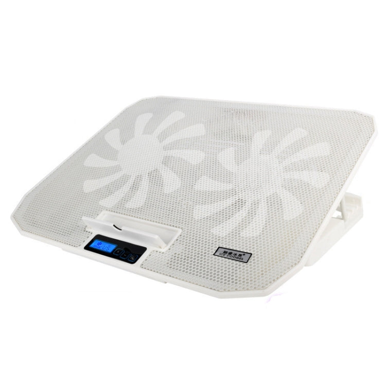 ICE COOREL N106 Laptop Base Adjustment Radiator Dual-Fan Notebook Cooling Bracket, Standard Version (Blue Light), Luxury Version (Knight Dark), Luxury Version (Ivory White), Luxury Version (Sea Blue), Flagship Version (Knight Black)
