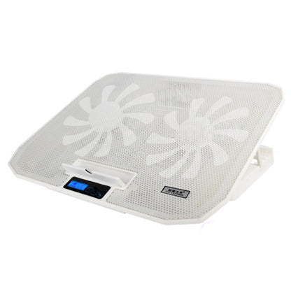 ICE COOREL N106 Laptop Base Adjustment Radiator Dual-Fan Notebook Cooling Bracket, Standard Version (Blue Light), Luxury Version (Knight Dark), Luxury Version (Ivory White), Luxury Version (Sea Blue), Flagship Version (Knight Black)