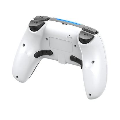 Bluetooth Wireless Six-Axis Programmable Dual-Vibration Gamepad For PS4, Red, Gold, Blue