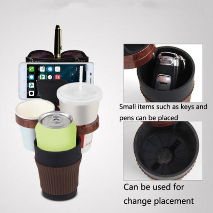 8744 Car Air Outlet Storage Water Cup Holder Mobile Phone Navigation Multi-function Storage Box