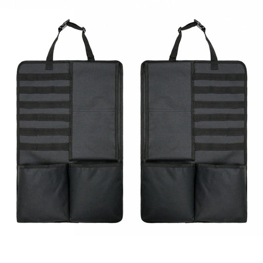 2 PCS Car Seat Back Hanging Bag Oxford Cloth Storage Bag, Car Storage Bag