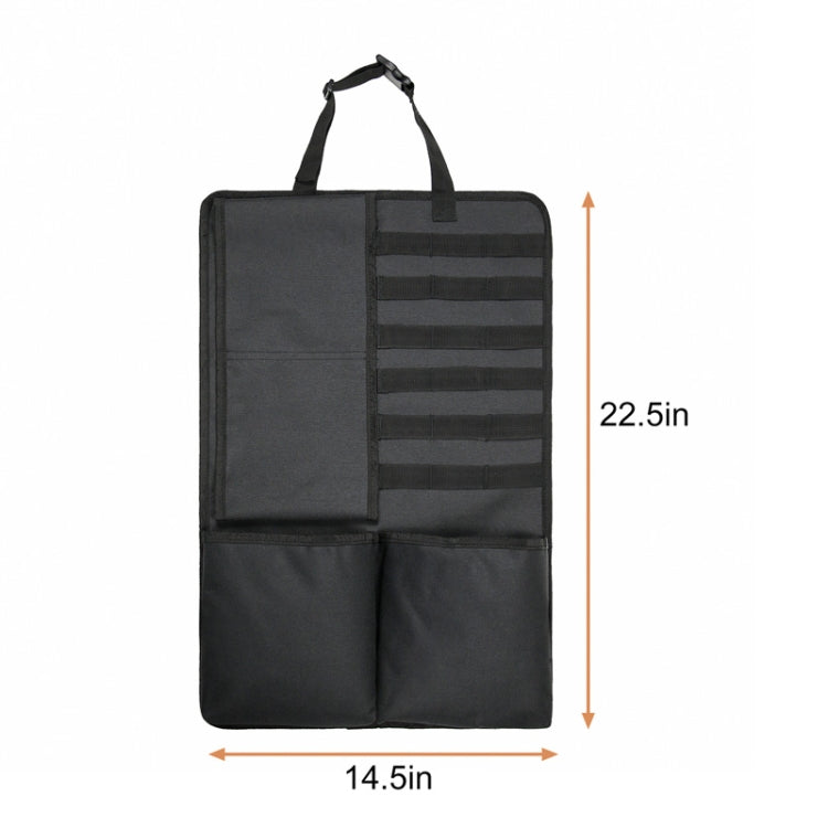 2 PCS Car Seat Back Hanging Bag Oxford Cloth Storage Bag, Car Storage Bag