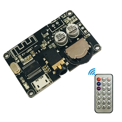 2 PCS XY-WRBT Bluetooth 5.0 Decoder Board Stereo Audio Module Wide Voltage Speaker Amplifier, Without Remote Control, With Remote Control