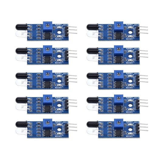 10 PCS Infrared Smart Car Obstacle Avoidance Sensor Photoelectric Switch Robot Sensor