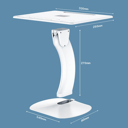 Oatsbasf 03363 Laptop Heightening Bracket Multifunctional Portable Foldable Desktop Stand