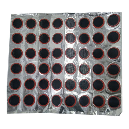 48 Pcs/Set Mountain Bicycle Bike Puncture Maintenance Tire Tyre Rubber Patch Kit Cycling Repairing Tools, 48 PCS