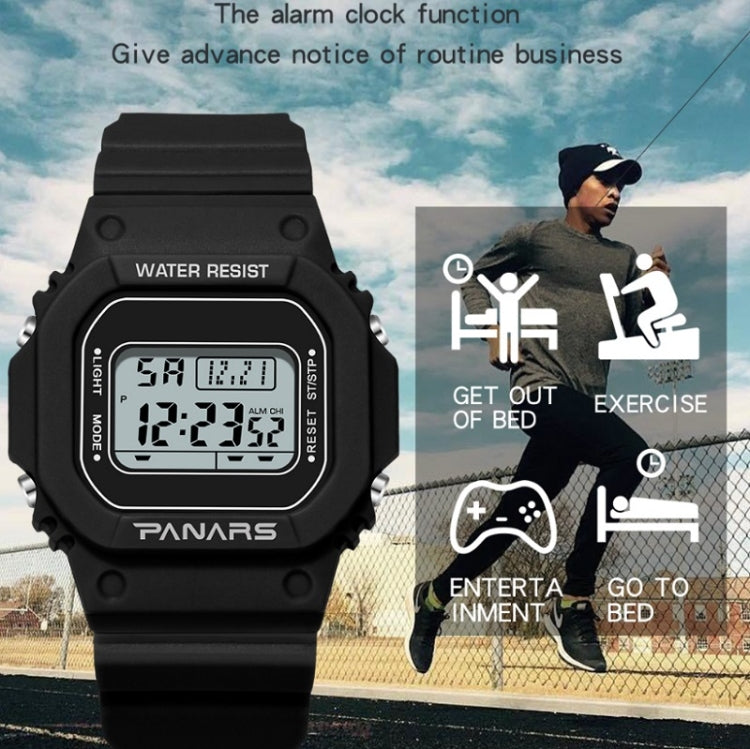 SYNOKE 9620 Couple Sports Plastic Strap Electronic Watch, Broth Green, Teenage Pink, Cool Black, Angel White, Transparent White, Transparent Black, Transparent Pink, Transparent Coffee