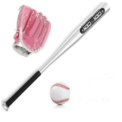 3 in1 Aluminum Alloy Baseball Bat + Baseball + Storage Bag Set