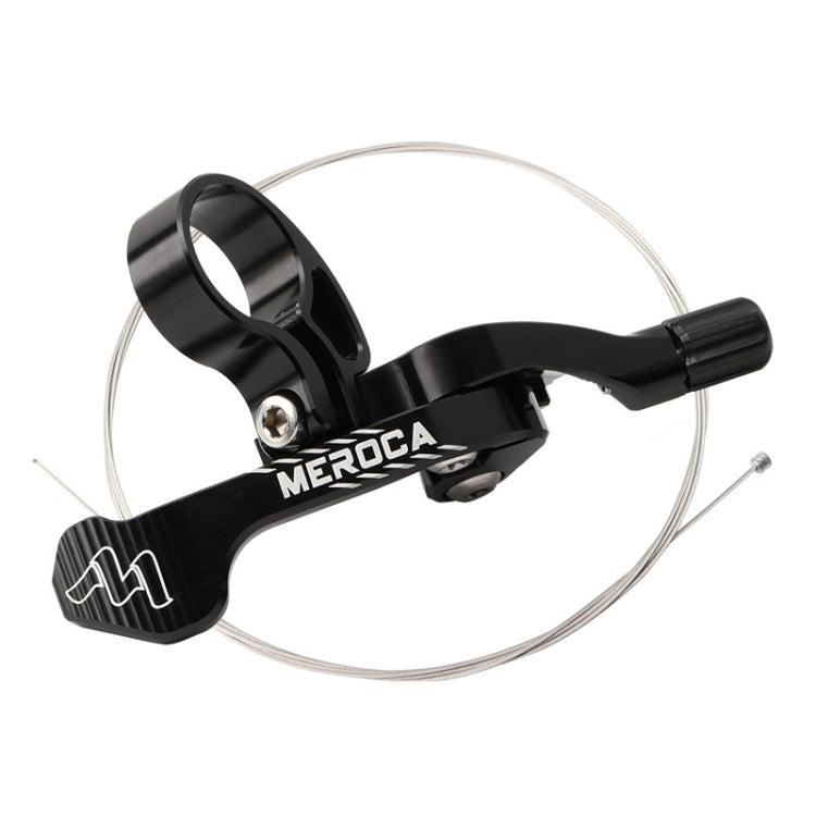 MEROCA Bicycle Telescoping Pipeline Controller Lifting Sitting Pipeline Control Switch, Black, Black Red, Black Green, Black Purple, Black Blue