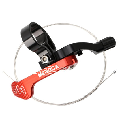 MEROCA Bicycle Telescoping Pipeline Controller Lifting Sitting Pipeline Control Switch, Black, Black Red, Black Green, Black Purple, Black Blue