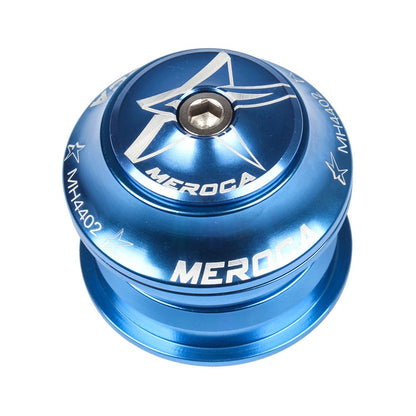MEROCA Bearing Bowl Mountain Tower 44mm Built-In Straight Tube Bowl, Black, Red, Blue, Green, Purple, Gold