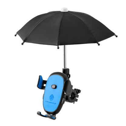 CYCLINGBOX BG-2935 Bicycle Mobile Phone Bracket With Umbrella Waterproof Navigation Electric Car Mobile Phone Frame, Style:, Handlebar Installation (Black), Handlebar Installation (Red), Handlebar Installation (Blue), Handlebar Installation (Yellow)