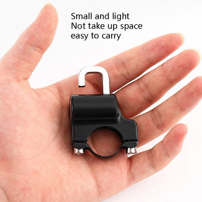 Electric Car Helmet Lock Anti-Theft Fixed Multi-Function Lock Bicycle Handle Fixed Helmet Anti-Theft Lock Helmet Lock, Helmet Lock, Helmet Lock + Reminder Rope