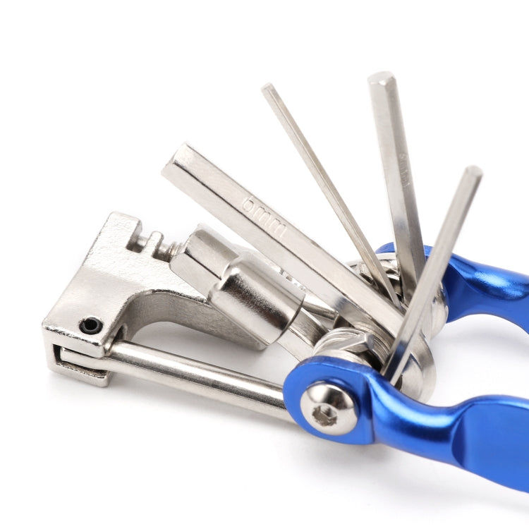 BG-9835D Bicycle Multi-Function Maintenance Curved 11 In 1 Tool Mountain Highway Bike With Interception Machine Combination Tool, BG-9835D(black), BG-9835D(Red), BG-9835D(blue), BG-9835D(silver), BG-9835D(gold)