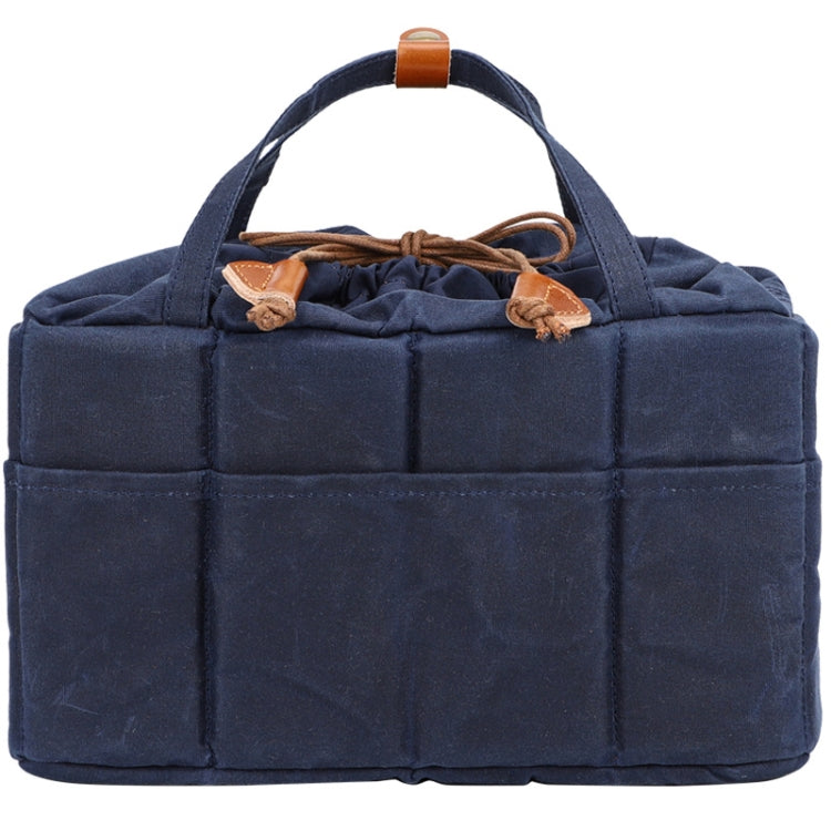 K707 Portable SLR Lens Liner Bag Camera Storage Bag, Khaki, Navy Blue