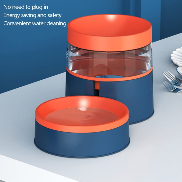 DT331 Automatic Feeder Pet Bowl Increased High Protect Neck Water Dispenser Dual-Purpose Food Bowl, Green, Blue, Red